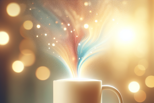 Transformez vos boissons en magie colorée avec un mug thermoréactif fascinant