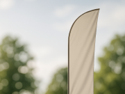Drapeau publicitaire extérieur pour une visibilité qui attire tous les regards